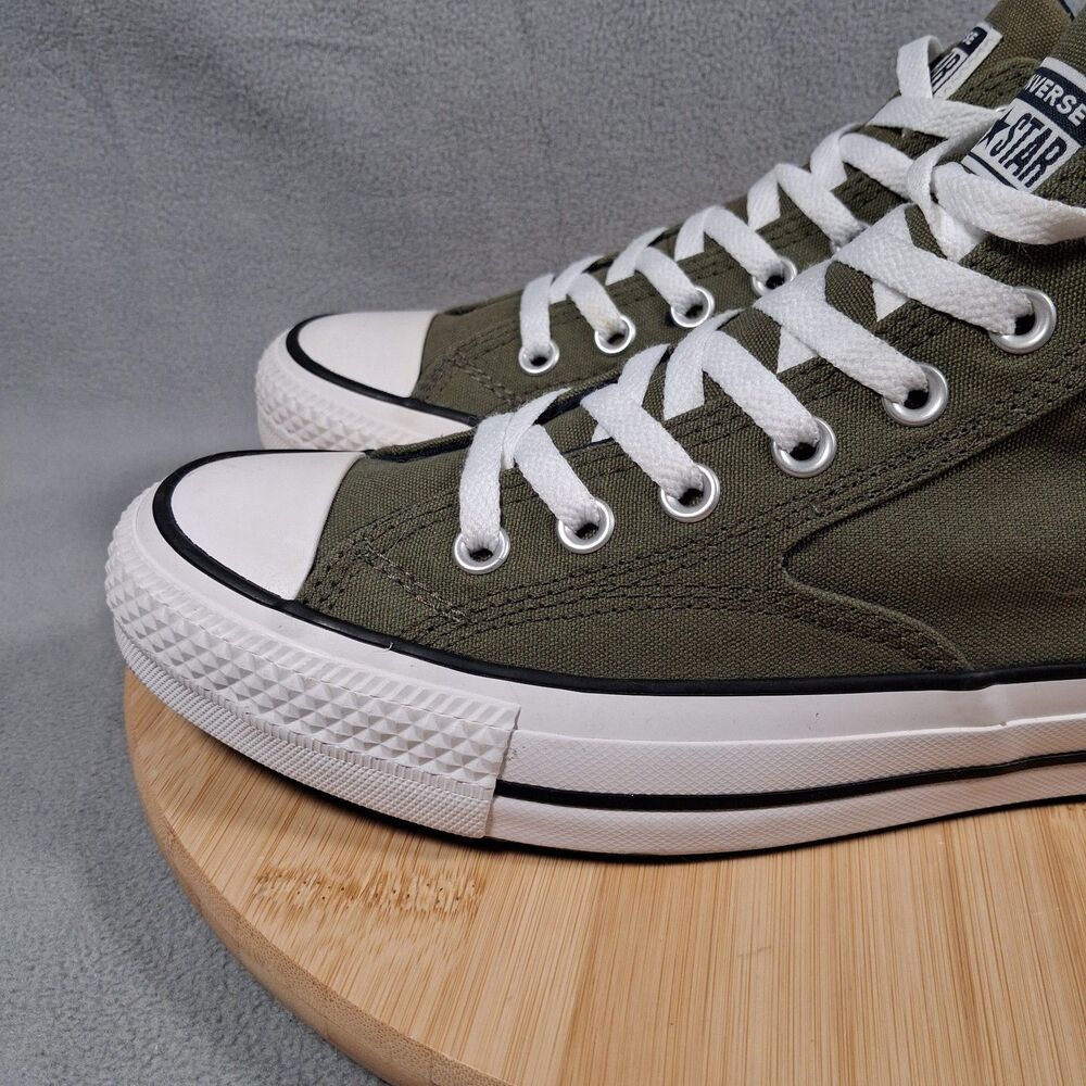 Converse Men's CTAS Size 9.5 Malden Street Green Mid Top Shoes Sneakers - Picture 8 of 15